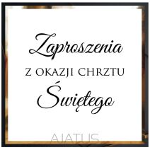 CHRZEST ZAPROSZENIA