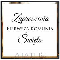 KOMUNIA ZAPROSZENIA