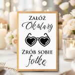 NAPIS ZAŁÓŻ OKULARY KOLOR DO WYBORU - 3
