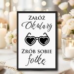 NAPIS ZAŁÓŻ OKULARY KOLOR DO WYBORU - 4
