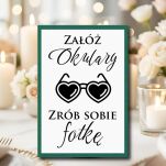 NAPIS ZAŁÓŻ OKULARY KOLOR DO WYBORU - 5