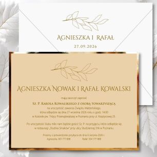 JKZ B6 BEŻ ZŁOTO POZ