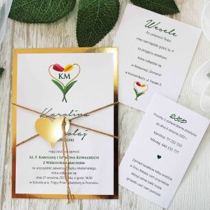 JKZ-A6 ZŁOTO-11 TULIPANY