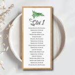 PLAN STOŁÓW PAPROĆ  ZŁOTO/SREBRO/ECO - 3