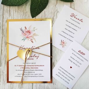 JKZ-A6 ZŁOTO-9 RÓŻA