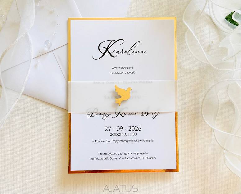 JKZ B6 ZŁOTE KOMUNIA