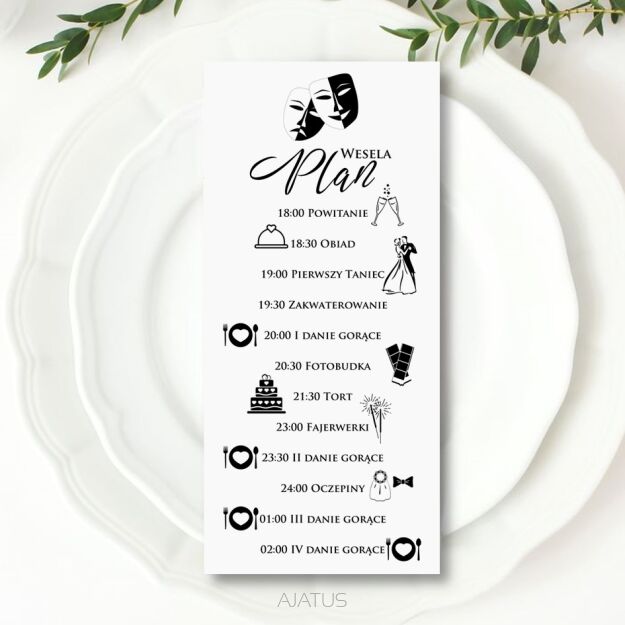 PLAN WESELA TEATR ZŁOTO/ECO/CZARNY