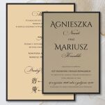 B6 CZARNE/BEŻOWE OPASKA KALKA SERCE 3D - 3