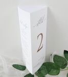 NUMERY STOŁÓW + MENU stojące trójkątne - 5