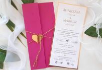 ZŁOTO-FUSJA AMARANT OKŁADKA/ETUI DL - 3