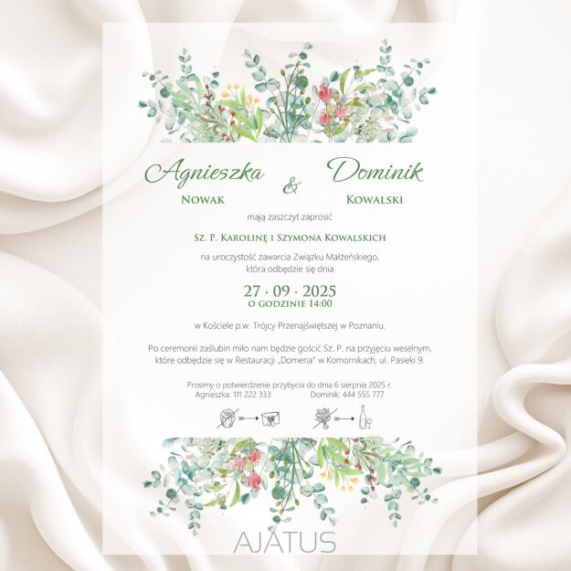 A5 ZAPROSZENIA -52 KALKA