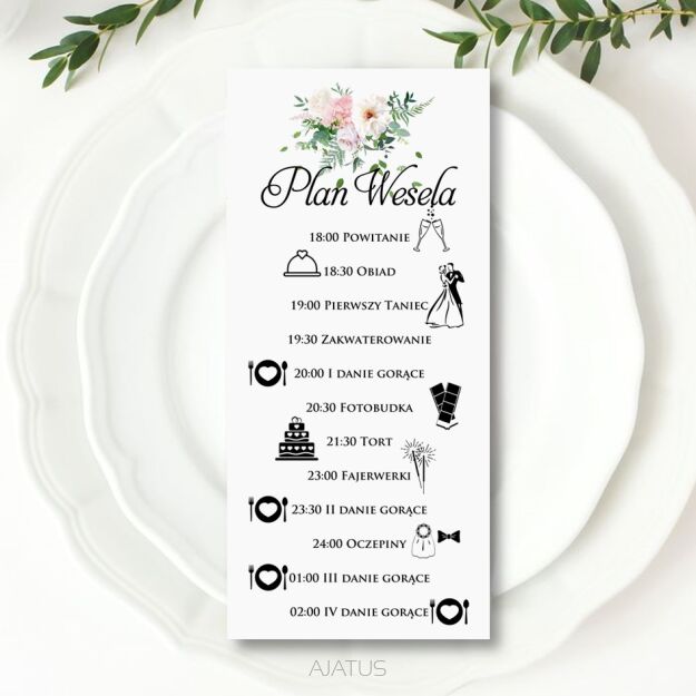 PLAN WESELA KWIATY2 ZŁOTY/SREBRO