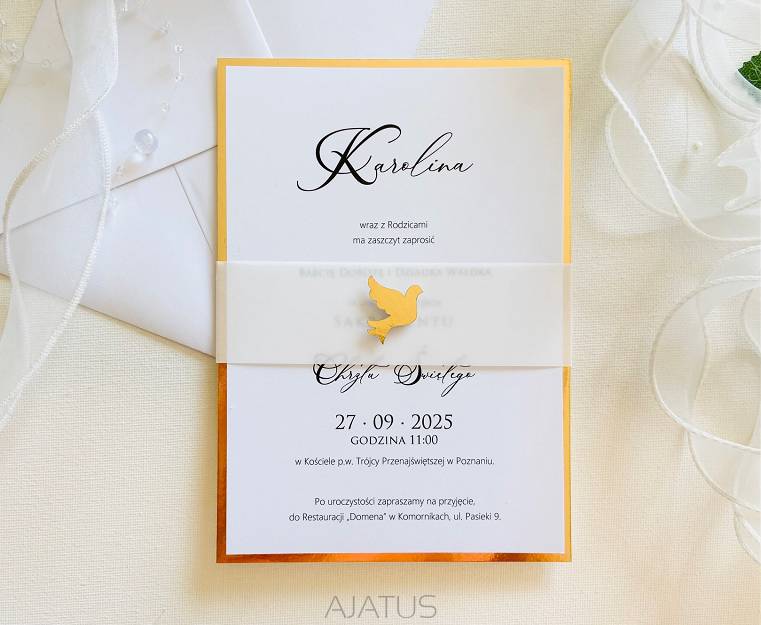 JKZ B6 ZŁOTE CHRZEST ŚWIĘTY