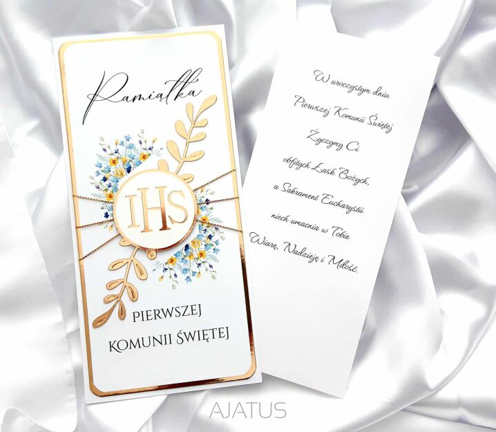 Kartka DL KOMUNIA ŚWIĘTA