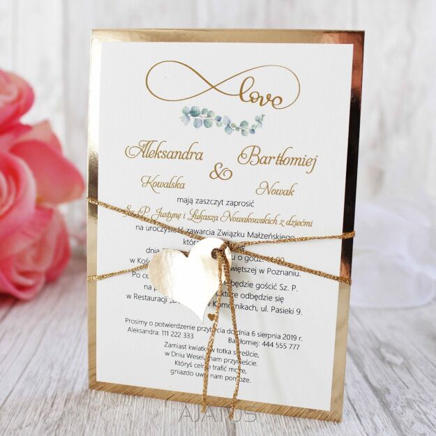 LOVE 2 JKZ ZŁOTO SERCE