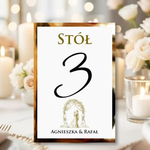 Numery Stołów PARA ŁUK