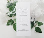 M-88 Menu stojące trójkątne ornament - 3