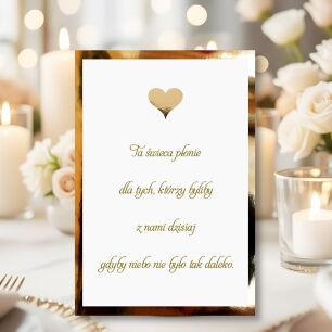 TA ŚWIECA PŁONIE...SERDUSZKO ZŁOTO