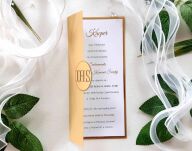 KOMUNIA DL ZŁOTO ZŁOTA OKŁADKA IHS - 3