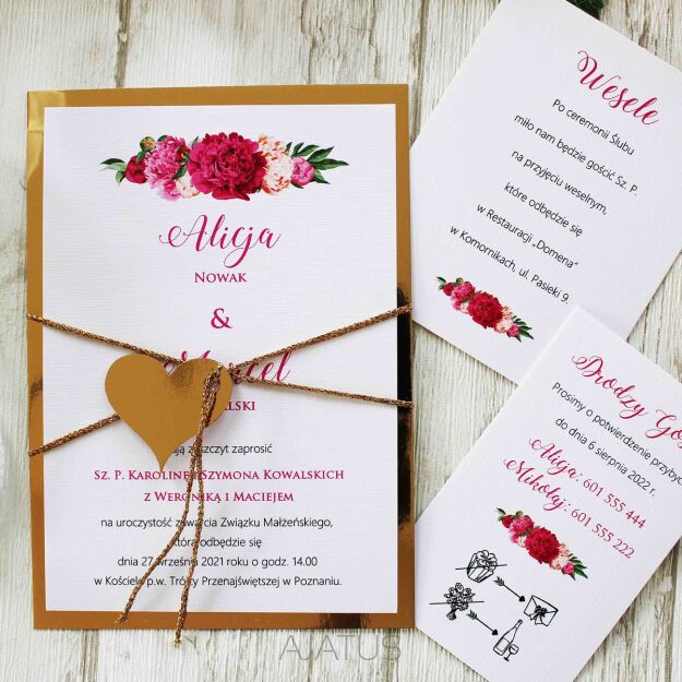 JKZ-A6 ZŁOTO PIWONIE