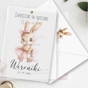 B6 ZAPROSZENIA URODZINY KALKA