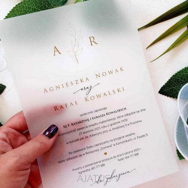 A5 ZAPROSZENIA -97 KALKA