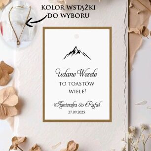 Zawieszki na alkohol GÓRY ECO/ZŁOTO/SREBRO