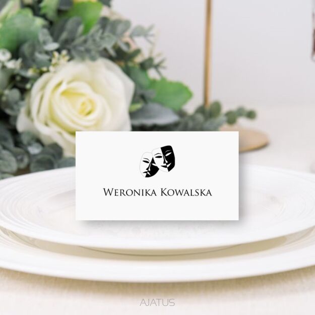 Winietki TEATR ZŁOTE/SREBRNE/ECO/CZARNE