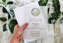 A5 ZAPROSZENIA -39 KALKA KOMUNIA - 3