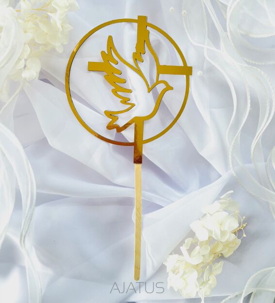 Topper KOMUNIA GOŁĄB KRZYŻ 2