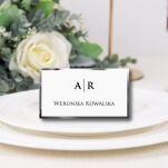 Winietki INICJAŁY ZŁOTE /SREBRNE - 3