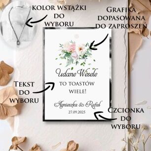 Zawieszki na alkohol SREBRNE