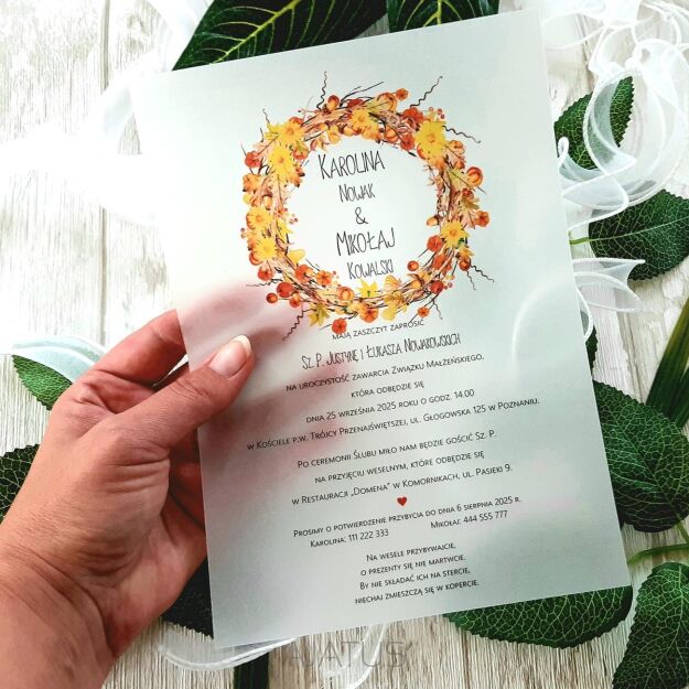 A5 ZAPROSZENIA -42 KALKA