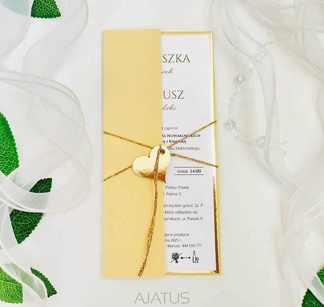 DL ZŁOTO / JASNY BEŻ OKŁADKA/ETUI