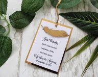 Zawieszki na alkohol ZŁOTO PIÓRKO - 3