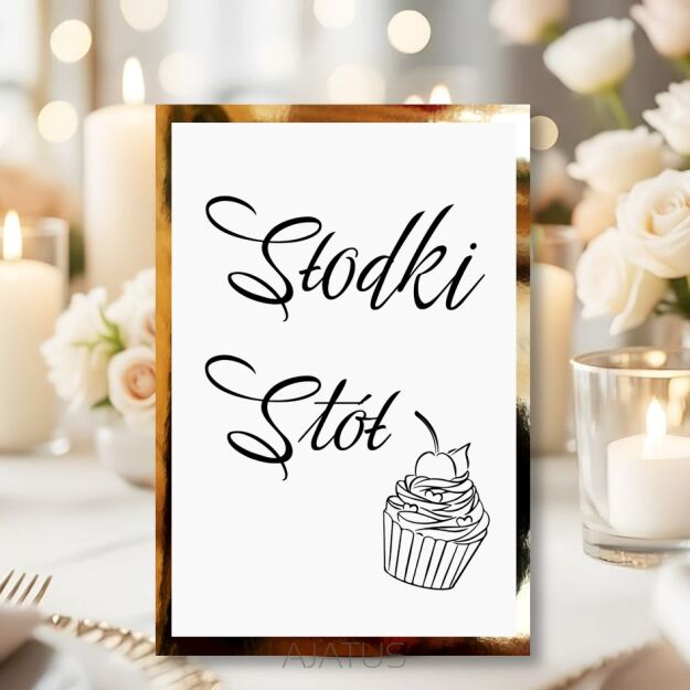 SŁODKI STÓŁ/KOLOR DO WYBORU