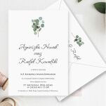 KOD015 ZAPROSZENIA FORMAT B6 EUKALIPTUS - 2