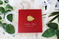 KW NW-115 ZŁOTE LIŚĆ MONSTERA_1 BORDO - 2