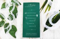 M-67 SKŁADANE DL-27 ZŁOTE PIÓRKO ZIELEŃ - 2