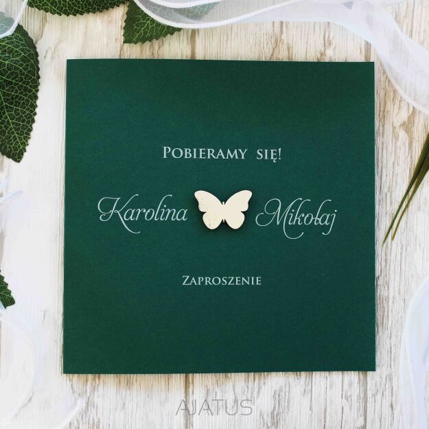 KW NW-6 SREBRNY MOTYL CIEMNA ZIELEŃ