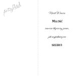 Kartka nr 35 ROCZNICA ŚLUBU 25 - 2