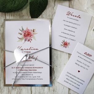 JKZ-A6 SREBRO -15 RÓŻA