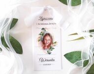 KOMUNIA ZDJĘCIE 2 KALKA SZYFONOWA WSTĄŻKA - 2