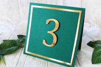 Numery Stołów KOLOR ZŁOCONE - 3