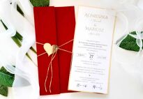 ZŁOTO-BORDO OKŁADKA/ETUI DL - 3