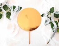 Topper na tort ZŁOTY KOTKI -7 - 2