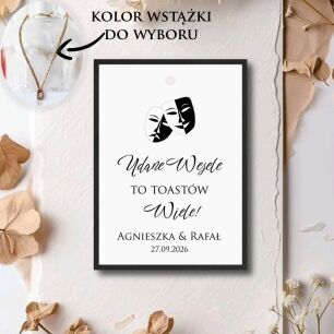 Zawieszki na alkohol TEATR ZŁOTO/SREBRO/ECO/CZARNY