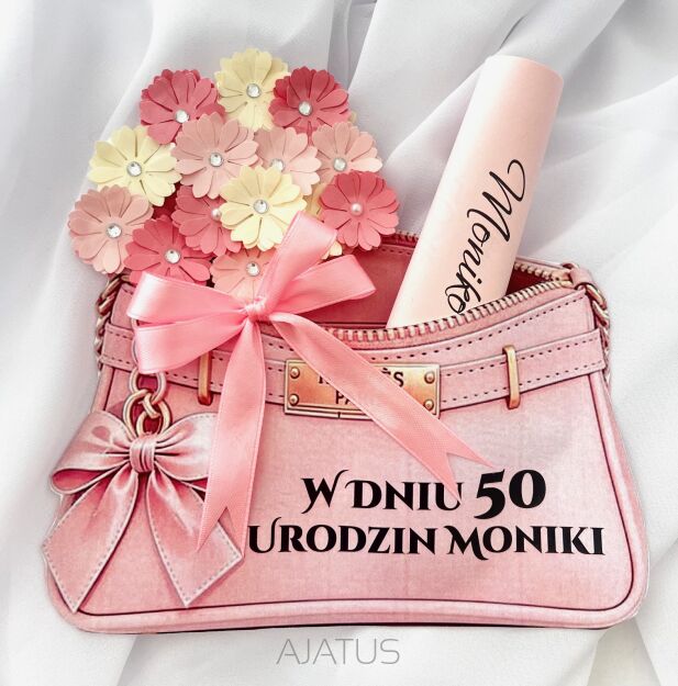 Kobieca Torebka z życzeniami