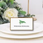 Winietki PAPROĆ ZŁOTE /SREBRNE/ECO - 4