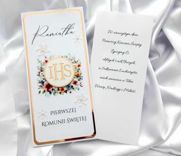 Kartka DL KOMUNIA ŚWIĘTA